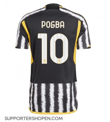 Juventus Paul Pogba #10 Hemma Matchtröja 2023-24 Kortärmad